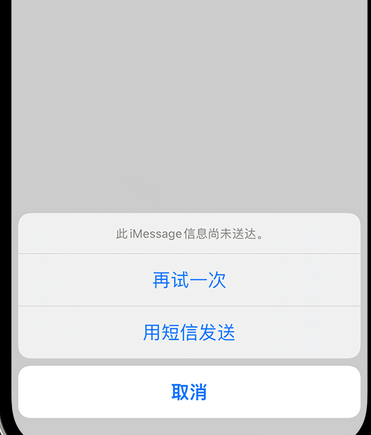 大东apple维修iPhone上无法正常发送iMessage信息